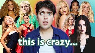 reacting to your INSANE UNPOPULAR POP GIRL opinions  *controversial*