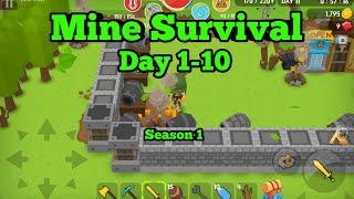 Mine Survival | Day 1-10 | Normal Mode | S1