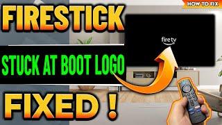Firestick Stuck On Fire TV Logo (Finally FIXED !)