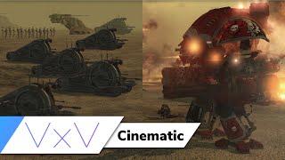 [Star Wars vs. Warhammer 40k] Geonosis: Mechanicus Duel 2 | Cinematic | Assault Squad 2