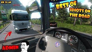  BEST OF Idiots on the road - ETS2MP - Ep. 31-40 | Tony 747 - Best moments