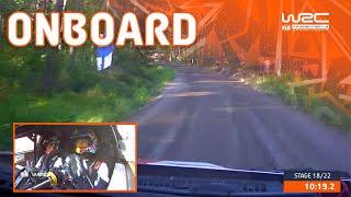 FULL ONBOARD - SS18 Katsuta/Johnston | WRC Secto Rally Finland 2023