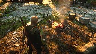 RDR2 - Yes... Jack can burn to the ground in a campfire