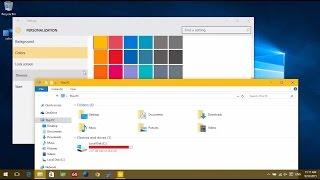 Change the title bar color in windows 10 manually