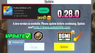 Pubg Lite 0.28.0 New Update 2024 | BGMI LITE | Pubg Mobile Lite 0.28.0 System Update 2024 