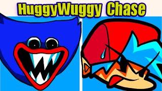 Friday Night Funkin Huggy Wuggy Chase | FNF Poppy Playtime (FNF Mod/Poppy Playtime Chapter 1)