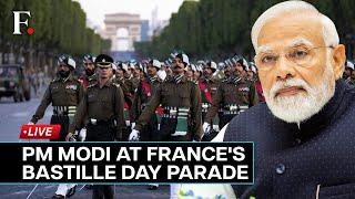 PM Modi France Visit LIVE: PM Modi Attends France's Bastille Day Parade with President Macron