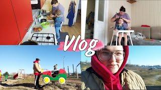 Vlog стригу Васю под машинку за 10 минут|жарим котлеты на обед|гуляем на улице утром|17.03.2023