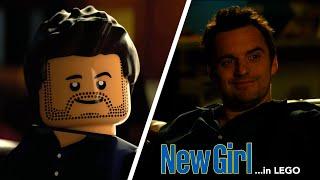 New Girl ... in LEGO! - "Gay Nick" [Blender Animation]