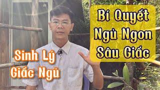 Thấu hiểu Sinh lý Giấc ngủ - Bí quyết Ngủ ngon Sâu giấc cho người Khó ngủ hay Trầm cảm