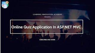 Quiz Application  in Asp.NET MVC 5  || Part 2 ||