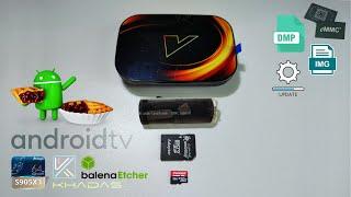 How to make eMMC DUMP and Flash the Android TV box Vontar X3 ️🪄 @DenisKorza #guide #upgrade #tvbox
