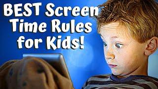 How to SET SCREEN TIME RULES for KIDS 2023! 10 Easy Steps!
