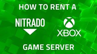 How to Setup Your Nitrado Xbox Server! #Nitrado Guides