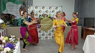 PUSHPANJALI | PRESENTATION BY STUDENTS OF NAKSHATRA | BHARATANATYAM IN UKRAINE