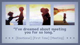 Meeting your long distance girlfriend [ASMR Girlfriend RP F4A] [Emotional] [First Time] [Meeting]