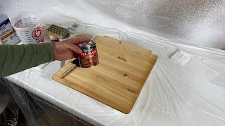 Do this before you stain wood - How to Use Wood Conditioner