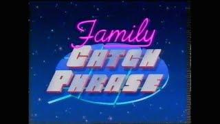 Family Catchphrase 28 Family Channel 1994