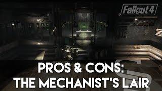 Fallout 4 - Pros & Cons: The Mechanist's Lair! (Fallout 4 Settlement Review)