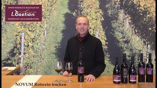 Online Weinprobe Novum Rotwein trocken