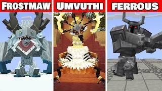 I KILLED ALL the NEW BOSSES from Mowzie’s Mobs in Minecraft Survival 2024!