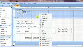 CODE BUILDER ON ACCESS FORM (VISUAL BASIC)