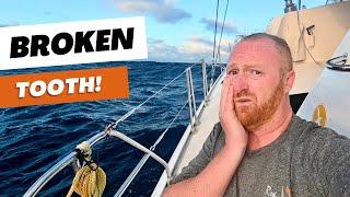 WE DIDN’T PLAN FOR THIS! | Sailing 24 hours to find medical treatment [Ep133 RED SEAS]