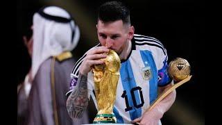 Messi Lifting Trophy | Argentina Wins FIFA World Cup 2022 |