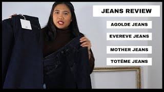 Jeans Review Totême jeans | Agolde jeans| Evereve jeans review | Mother jeans review