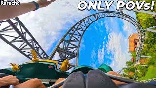 Every Roller Coaster at Tripsdrill Theme Park!