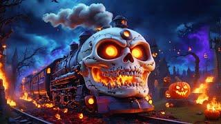 Skeleton Express Halloween 2024 | Toy Factory Spooky Train Adventure