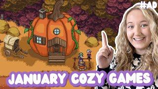 14 NEW Cozy Games in January 2025 - PC & Nintendo Switch