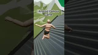 Mobile Only Up Parkour Game with Ragdoll Physics #shorts #onlyup