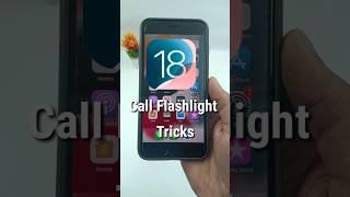 iOS 18 Enable Call Flashlight on iPhone #shorts #ios18