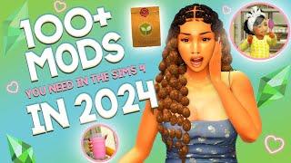 100+ MODS YOU NEED IN THE SIMS 4 IN 2024 + LINKS ⭐DEESIMS MODS FOLDER⭐