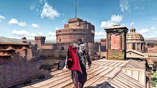 Assassin's Creed Brotherhood Remastered Like Maximum Graphics Mod 2021 (Ray Tracing RTGI Retextured)