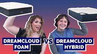 DreamCloud Premier Memory Foam Vs Hybrid Mattress Comparison - Which Is Right For You?