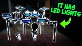 This NEW Electronic Drum Set Has LED Lights! Donner BackBeat Review & Unboxing (2024)