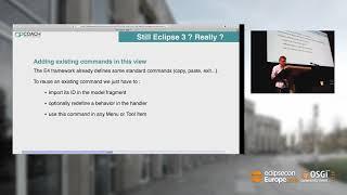 Plugin development strategy : still Eclipse 3? Really? | EclipseCon Europe 2018