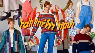 Collective Thrift Haul + Try On for FALL!!!