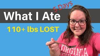 5 Days of What I Ate & Exercise on Carnivore Losing over 110+ lbs.!