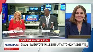 Caroline Glick joins John Burnett & Betsy McCaughey of Newsmax on Israel & the Biden-Trump debate.