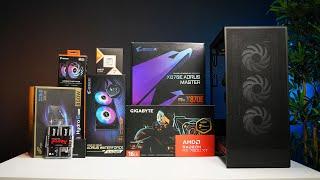 140K Gigabyte Aorus PC Build ft. AMD Radeon RX 7800 XT Gaming OC 16g | Ryzen 7 9800X3D