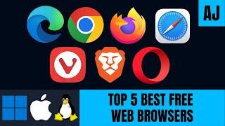 Top 5 Best FREE Web Browsers (Windows, Mac, Linux)