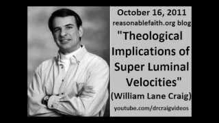 Theological Implications of Super Luminal Velocities