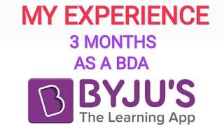 My 3 Months Experience In Byju's | Reality Of Working In Byjus As A BDA