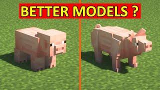 Vanilla vs Better Animal Models | Mob Comparison