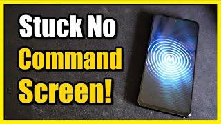 How to Fix Moto G Stuck in No Command Screen (Android Phone Tutorial)