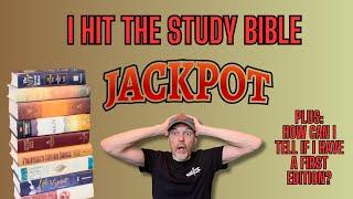 The First Edition Study Bible Jackpot!!