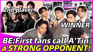 JPop Group Be:FIRST Fandom CONGRATULATES SB19 and A'Tin for winning in SEC Awards 2024!